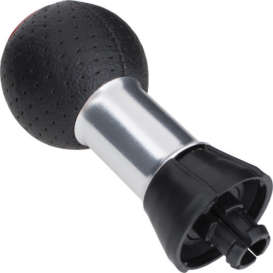 Audi A3 8l 96-03 Gear Shift Knob Black + Red Ring 5 Speed