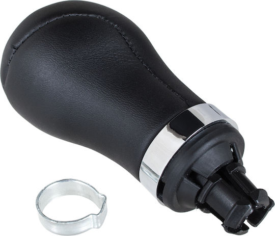 Audi Seat Skoda Vw Gear Shift Knob Black + Red Ring + Chrome 6 Speeds