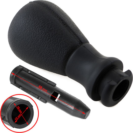Citroen C3 Gear Shift Knob + Adapter Shift Lever Knob Adapter 2 Pcs Set
