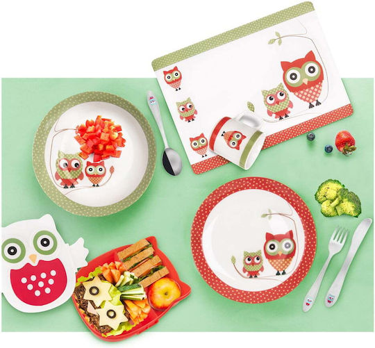 Orion Inox Mittagsboxen Isolierte Lunchbox Rote 480ml