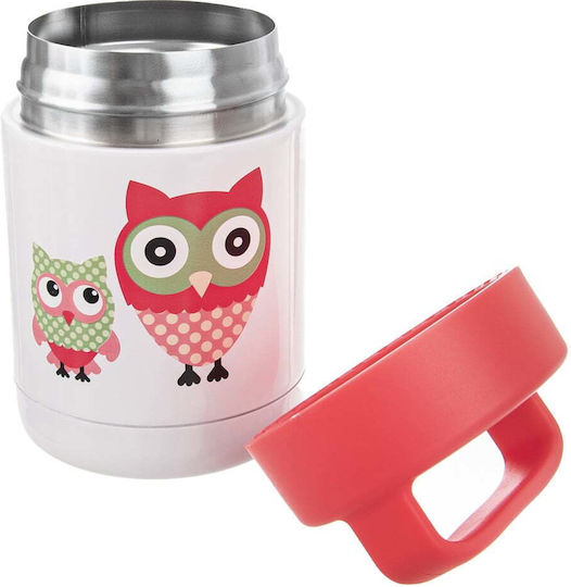 Orion Inox Mittagsboxen Isolierte Lunchbox Rote 480ml