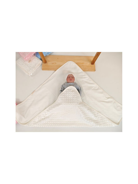 SteweHome Nursery Swaddling Cotton Multicolour Blanket 100x90cm