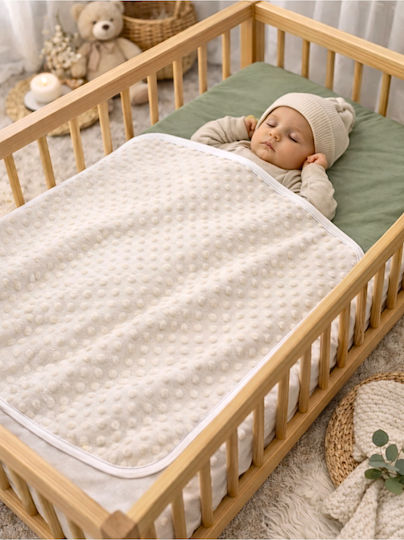 SteweHome Nursery Swaddling Cotton Multicolour Blanket 100x90cm