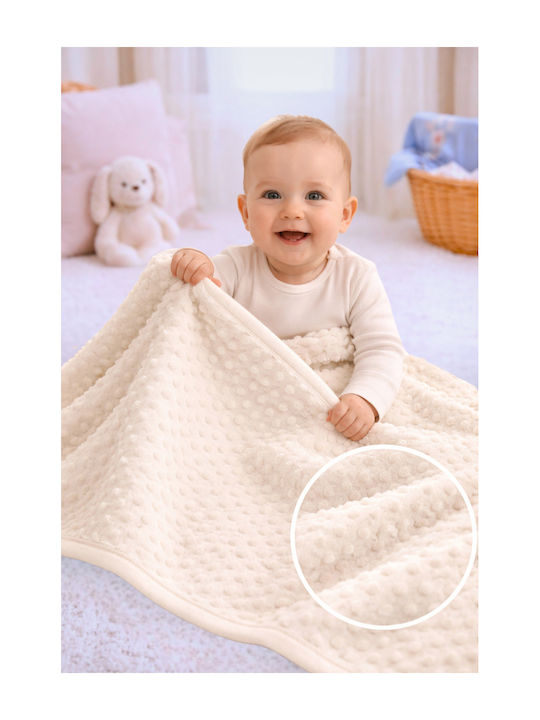 SteweHome Nursery Swaddling Cotton Multicolour Blanket 100x90cm