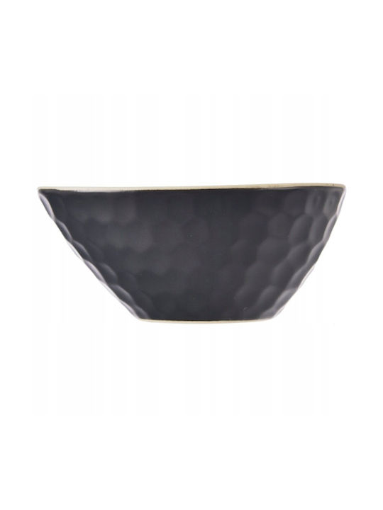 Orion Round Black Ceramic Serving Bowl Diameter 11cm