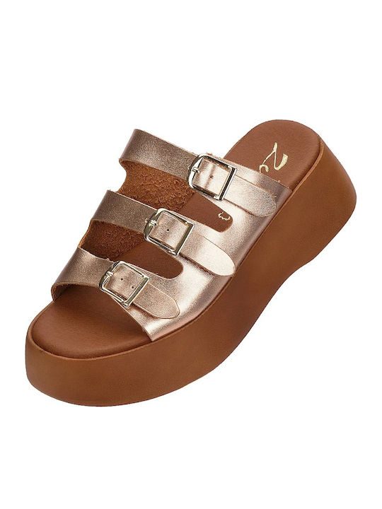 Zizel Gold Women's Platforms