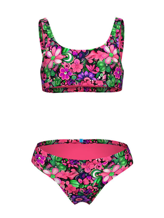 Arena Water Kinder Badebekleidung Bikini Mit Langen Ärmeln Multi