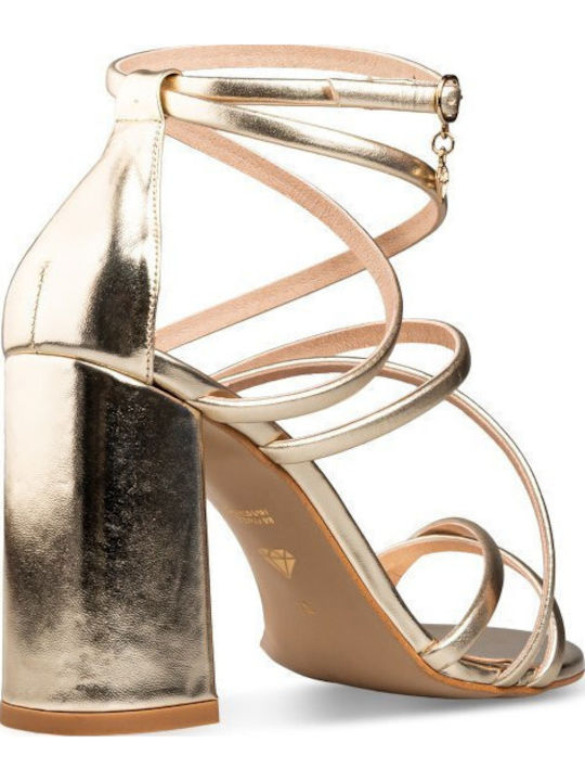 Electricity Sandals Gold