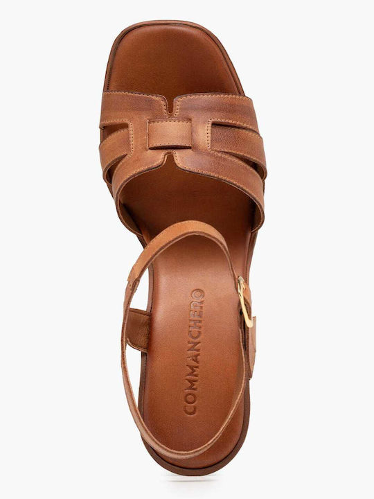 Damen Sandalen Aus Leder Goldene