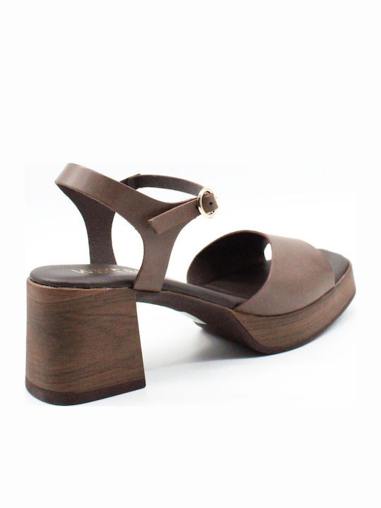 Leather Brown Sandals