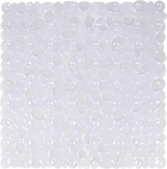 Vilde Covor Antiderapant Duș Cu Ventuze Transparent 51x51cm