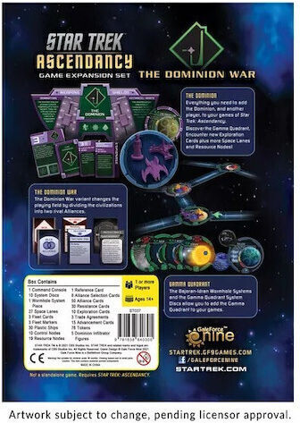 Επέκταση Παιχνιδιού Star Trek Ascendancy Dominion War για 1+ Παίκτες 14+ Ετών GF9ST037 (EN) Gale Force Nine