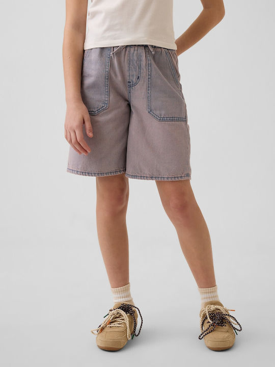 Pantaloni Scurți/Bermude Denim Violet Pal Copii