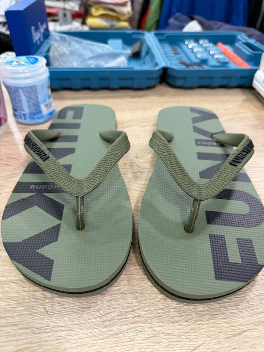 Ανδρικά Flip Flops Χακί