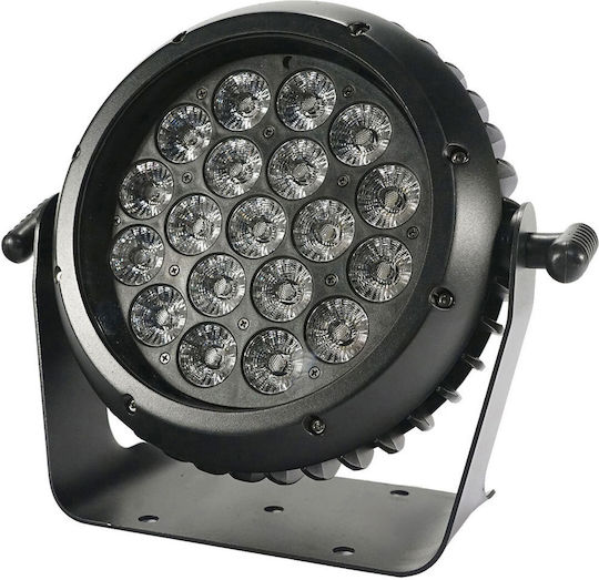 Fos Technologies Προβολέας Beam LED PAR DMX RGBW / Amber / UV / Πράσινο