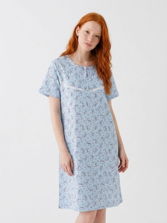 Nina Club Sommerliches Damen Nachthemd Nina Club Sommerliches Damen Nachthemd