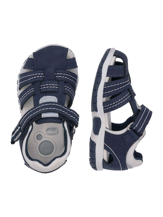 Sandale Tip Pantof Anatomici Albastre