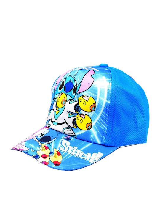 Elegant Παιδικό Καπέλο Jockey Υφασμάτινο Μπλε