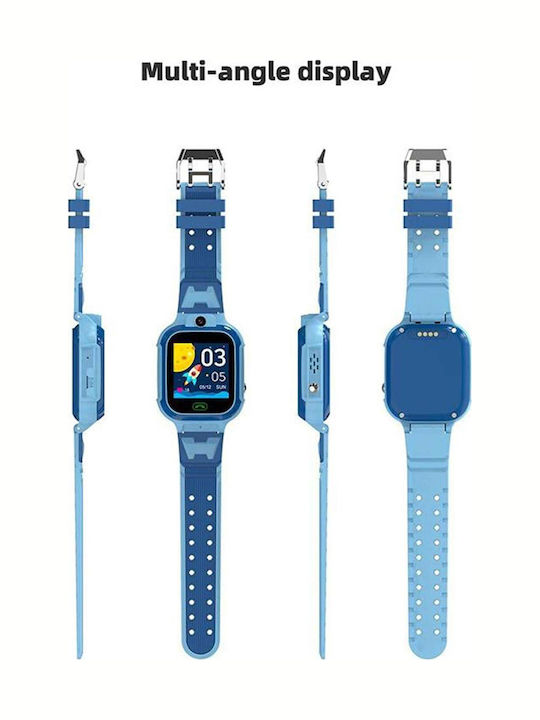 DAS.4 Smartwatch Pentru Copii cu Cameră Albastru