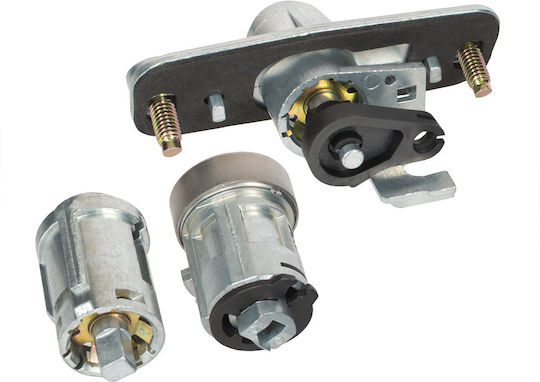 Ford Mondeo Mk3 00-07 Set Vorderseite Links Türschloss Einsätze + Kofferraumdeckel + Zündschalter 3 Stück Set