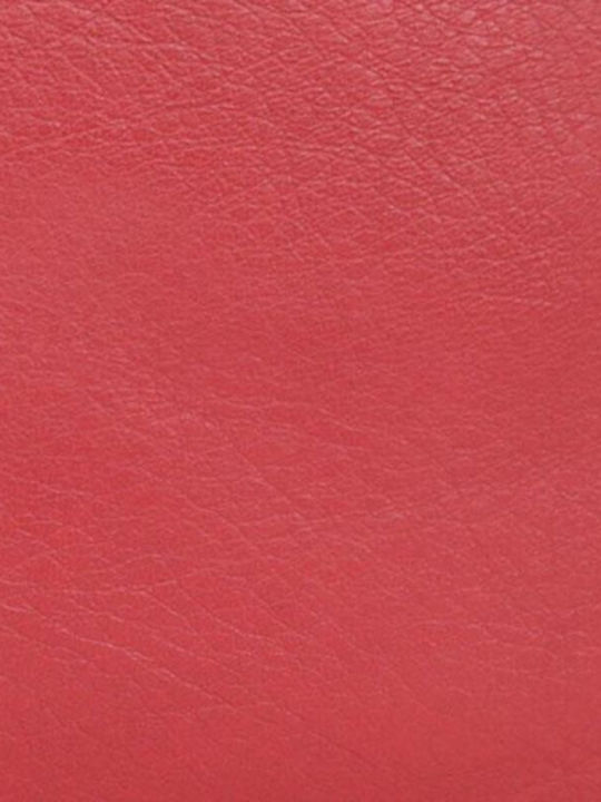 Μεγάλο Δερμάτινο Γυναικείο Πορτοφόλι με RFID Κόκκινο