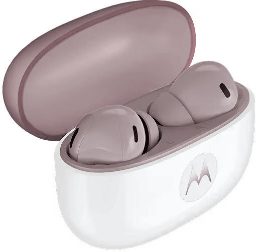 Motorola Moto Buds 2 Bluetooth Handsfree Ακουστικά με Αντοχή στον Ιδρώτα και Θήκη Φόρτισης PANTONE Violet Ice