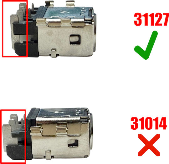 Laptop Power Socket Dc Power Jack Socket Asus Rog G703gi G703gs G703gx G703gxr G7b G7bs G7c G755gxr Gz700gx G703gi xs98k 6.0mm*3.7mm Code 31127