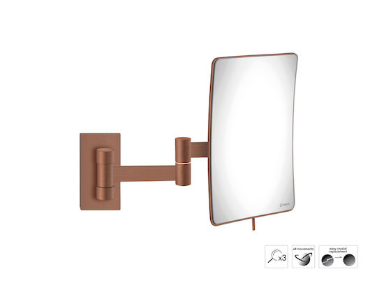 Sanco Sanco Schminkspiegel Wand 25cm MR-301-M25