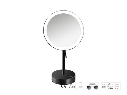 Sanco Sanco Schminkspiegel Tischgerät mit Licht 103cm Braune