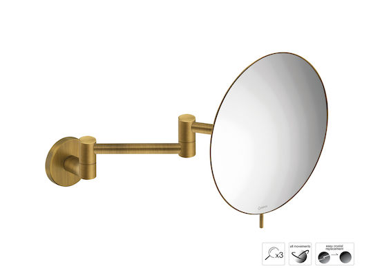 Sanco Sanco Schminkspiegel Wand 104cm Grauer