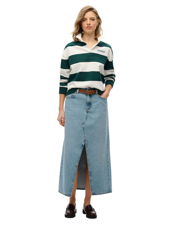 Дънково Maxi Пола Denim