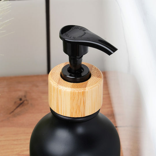 Vilde Диспенсър за Кухня от Бамбуков Черен 300ml
