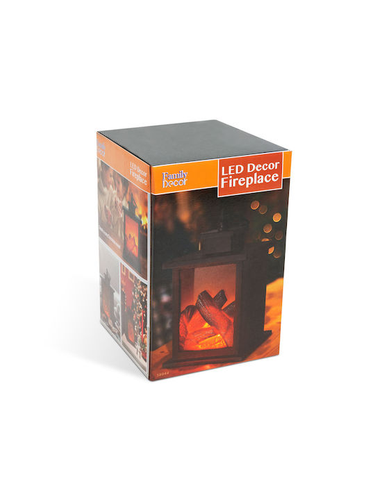 Alista Home Lămpi Decorative Pentru Masă LED Șemineu 12x12x18.5cm