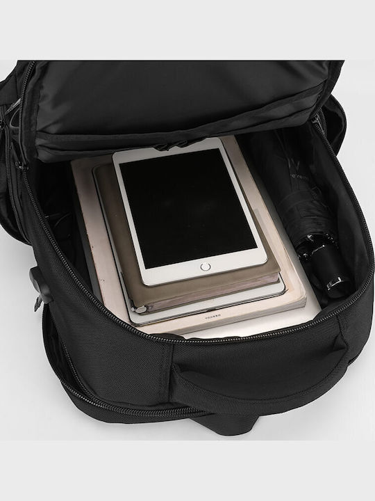 Forecast Waterproof Laptop Backpack 15.6 Inch in Black Colour forecast-6904-black