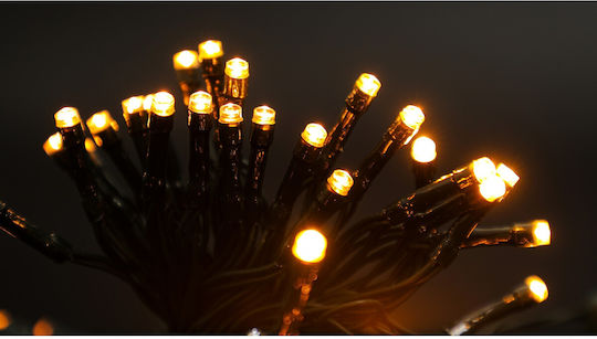 50 Λαμπάκια LED 5μ. Πράσινα Μπαταρίας σε Σειρά 2τμχ