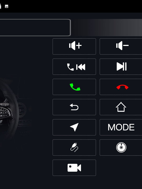 Auto-Audiosystem FürZwei Smart FürZwei 2015 Bluetooth USB Eingebautes Wi-Fi GPS Apple CarPlay Android Auto Mit 9 Zoll Touchscreen