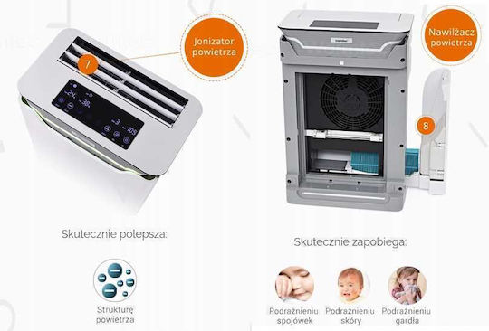 Warmtec HEPA Филтър за Пречиствател на Въздуха
