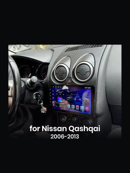 Car Audio System for Nissan Qashqai 2012 Bluetooth USB WiFi GPS Apple CarPlay Android Auto with 9" Touch Screen