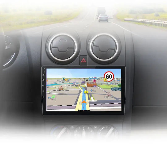 Car Audio System for Nissan Qashqai 2006 Bluetooth USB WiFi GPS Apple CarPlay Android Auto with 9" Touch Screen