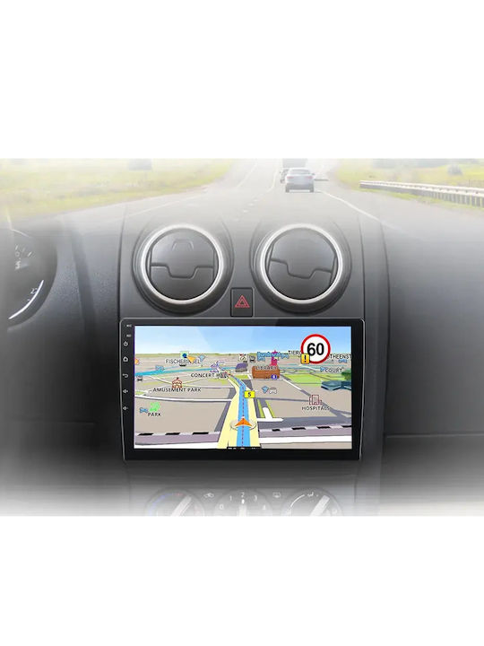 Car Audio System for Nissan Qashqai 2011 Bluetooth USB WiFi GPS Apple CarPlay Android Auto with 9" Touch Screen