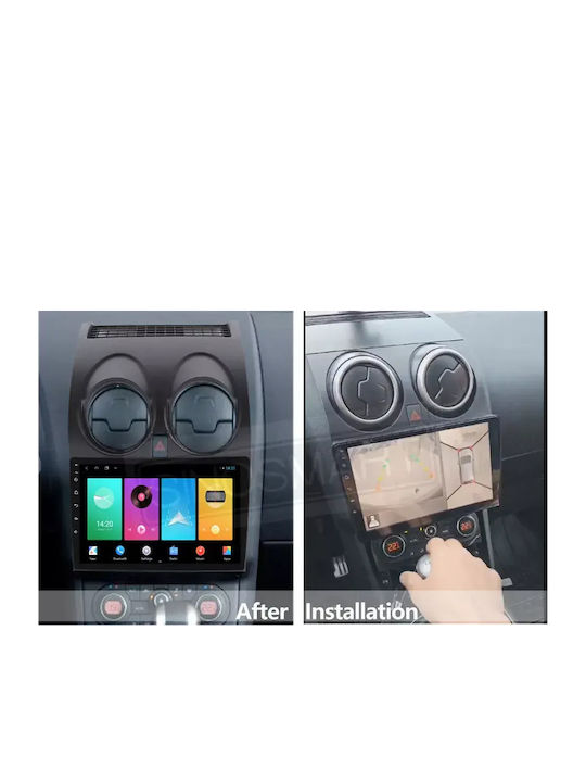 Car Audio System for Nissan Qashqai 2011 Bluetooth USB WiFi GPS Apple CarPlay Android Auto with 9" Touch Screen
