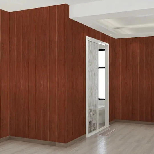 PVC Autoadeziv Roșu 70x70 cm 10 Bucăți PVC Autoadeziv Roșu 70x70 cm 10 Bucăți