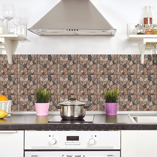 Panouri Decorative 3D Din PVC Autoadezive Gri 30x30cm 10 Bucăți