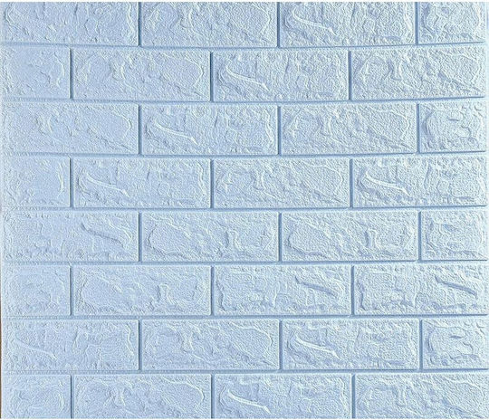 PVC Αυτοκόλλητο Γαλάζιο 70x77εκ. 10τμχ