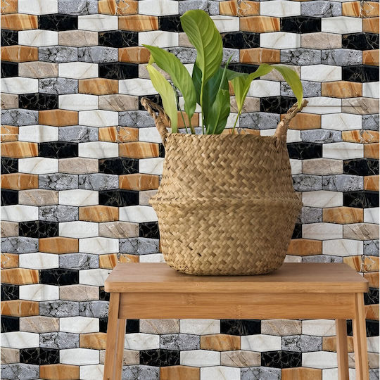 Panouri Decorative 3D Autoadezive Maro 30x30cm 10 Bucăți