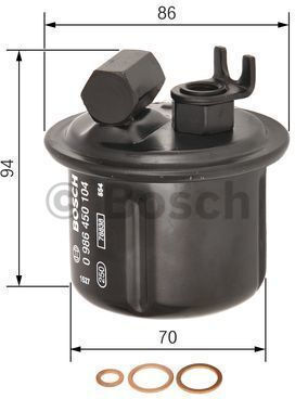 Filtru de Benzină Bosch 0 986 450 104