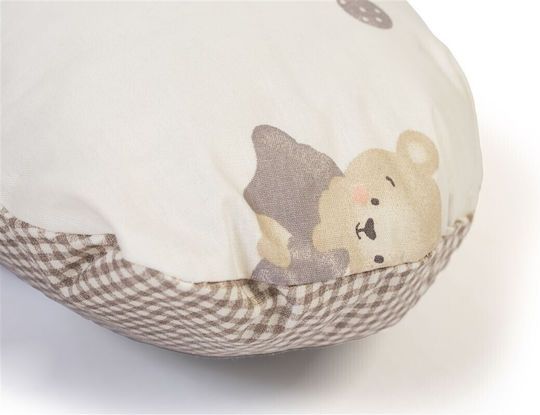 Dimcol Pregnancy & Breastfeeding Pillow White 50cm