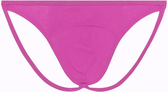 WOH Men's Underwear Jockstrap Pink