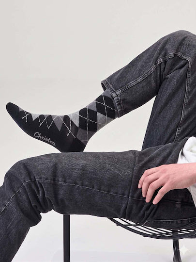 Christou 1910 Calf High Socks 18-22 mmHg Blue