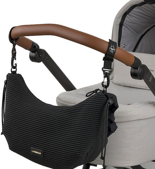 Laessig Diaper Bag-Changing Shoulder/Handbag Black